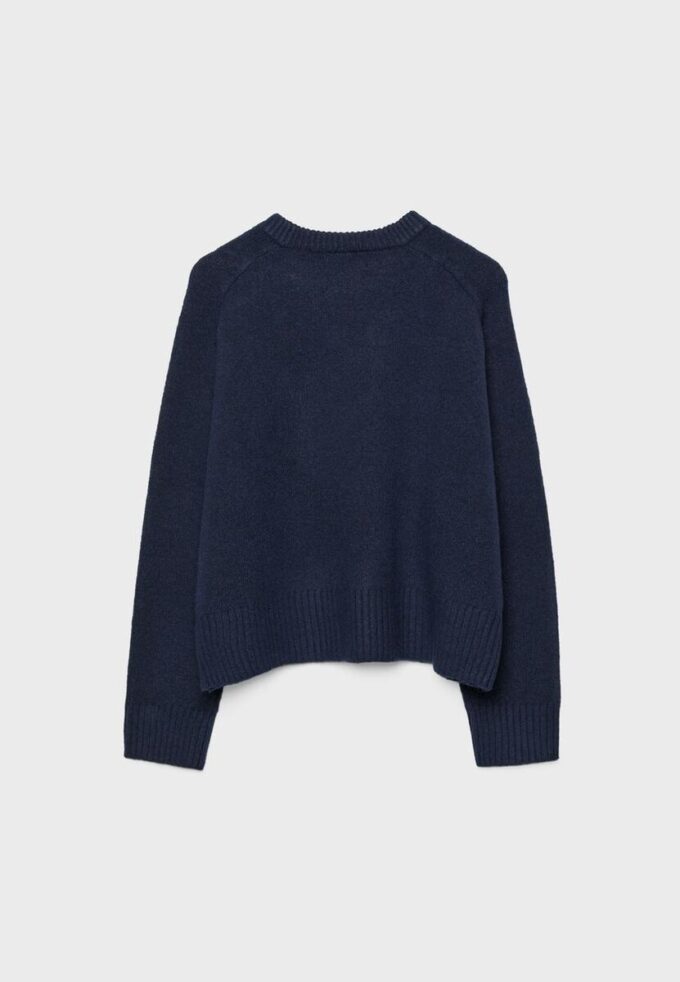 Camisola básica de malha macia