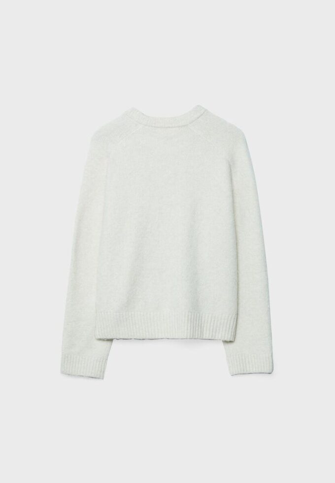 Camisola básica de malha macia