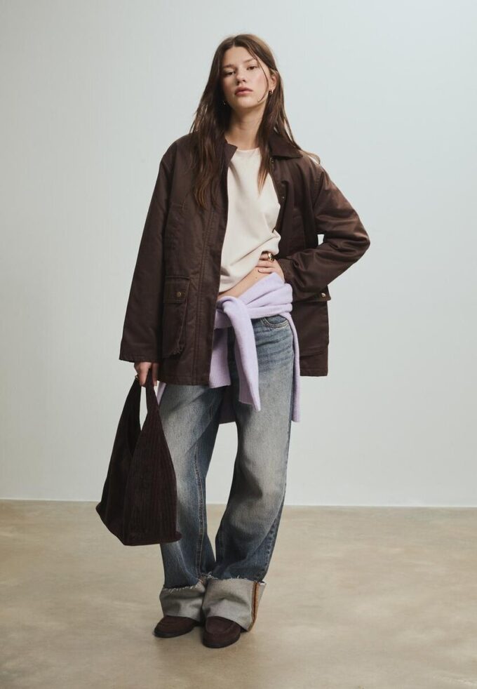 Camisola básica de toque suave Camisola básica de toque suave