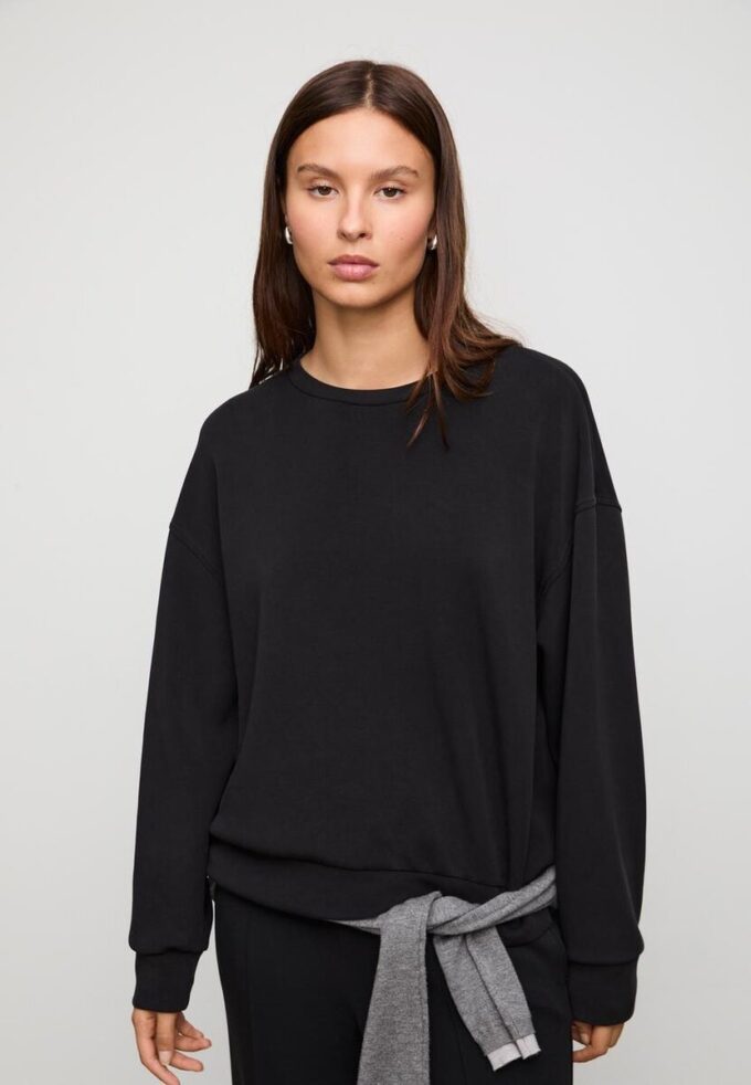 Camisola básica de toque suave Camisola básica de toque suave