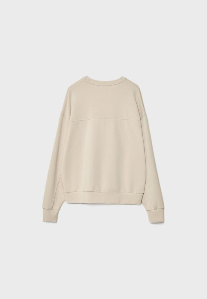 Camisola básica de toque suave Camisola básica de toque suave