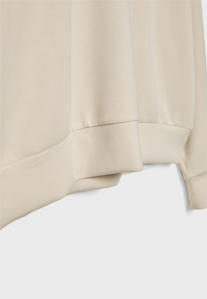 Camisola básica de toque suave Camisola básica de toque suave