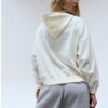Camisola com capuz bordada e tachas Camisola com capuz bordada e tachas