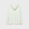 Camisola com capuz bordada e tachas Camisola com capuz bordada e tachas