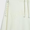 Camisola com capuz bordada e tachas Camisola com capuz bordada e tachas