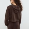 Camisola com fecho de correr e toque suave