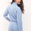 Camisola com fecho de correr e toque suave Camisola com fecho de correr e toque suave