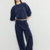 Camisola com mangas em forma de asa de morcego e Toque suave Camisola com mangas em forma de asa de morcego e Toque suave