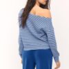 Camisola com ombros descobertos e toque suave Camisola com ombros descobertos e toque suave