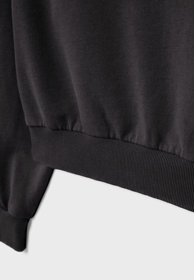 Camisola Curta com Efeito Desbotado Camisola Curta com Efeito Desbotado