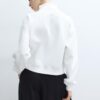 Camisola de gola alta com fecho Camisola de gola alta com fecho