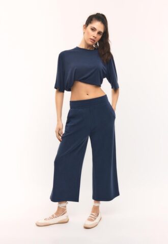 Camisola de gola alta Oversize de toque suave