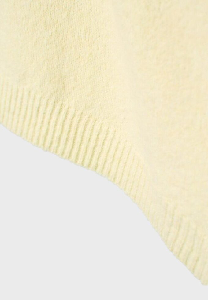 Camisola de malha assimétrica Camisola de malha assimétrica