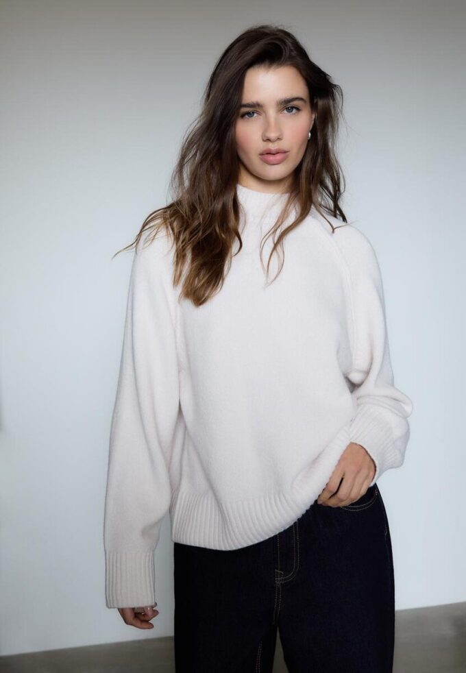 Camisola de malha básica