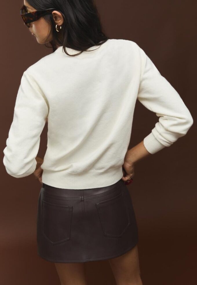 Camisola de malha básica de Toque suave