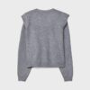 Camisola de malha com ombros acolchoados Camisola de malha com ombros acolchoados