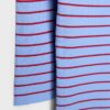 Camisola de malha justa às riscas Camisola de malha justa às riscas
