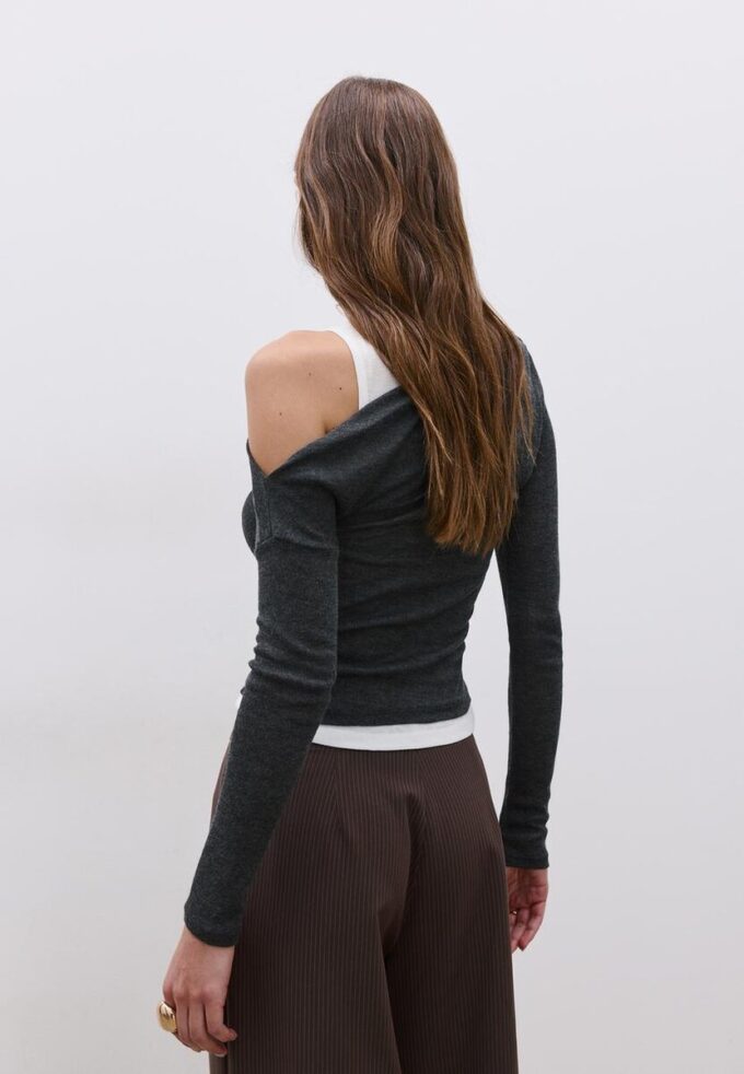 Camisola Dupla Assimétrica Camisola Dupla Assimétrica