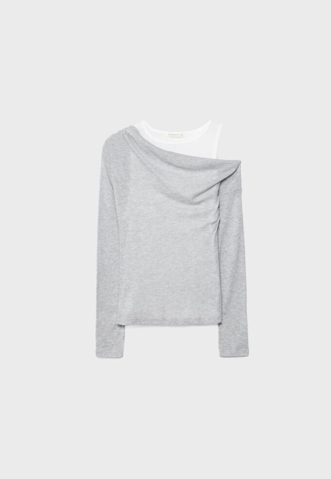 Camisola Dupla Assimétrica Camisola Dupla Assimétrica