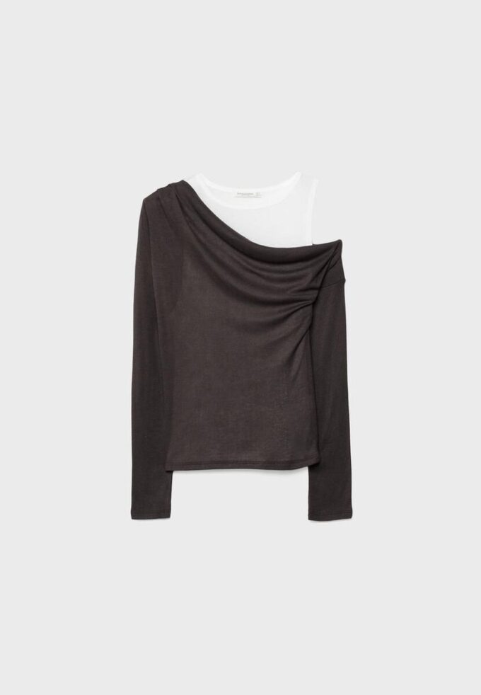 Camisola Dupla Assimétrica Camisola Dupla Assimétrica