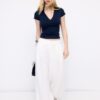 Camisola Polo Básica Seamless Camisola Polo Básica Seamless