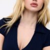 Camisola Polo Básica Seamless Camisola Polo Básica Seamless