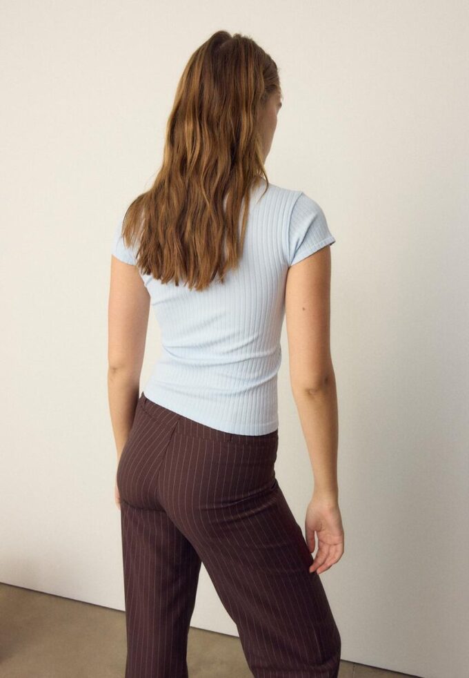 Camisola Polo Básica Seamless Camisola Polo Básica Seamless