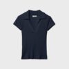 Camisola Polo Básica Seamless Camisola Polo Básica Seamless