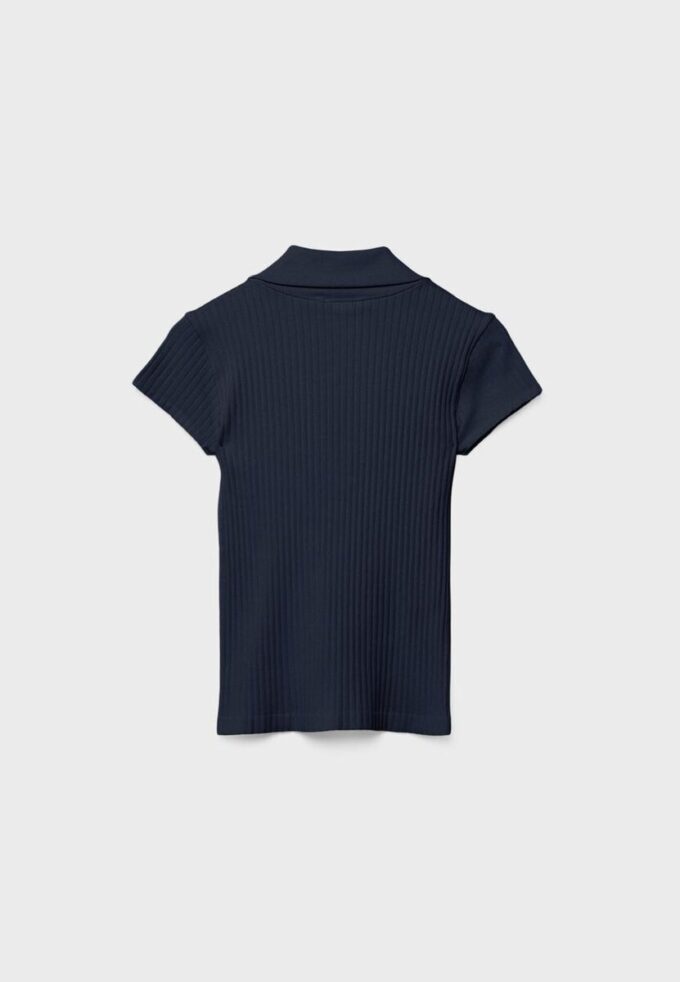 Camisola Polo Básica Seamless Camisola Polo Básica Seamless