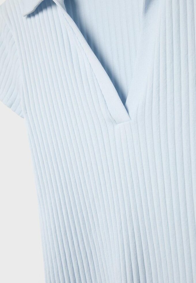 Camisola Polo Básica Seamless Camisola Polo Básica Seamless