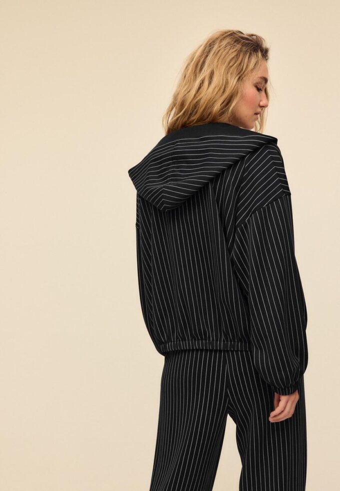 Camisola às riscas Toque suave Camisola às riscas Toque suave