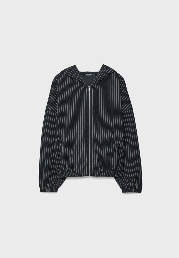 Camisola às riscas Toque suave Camisola às riscas Toque suave