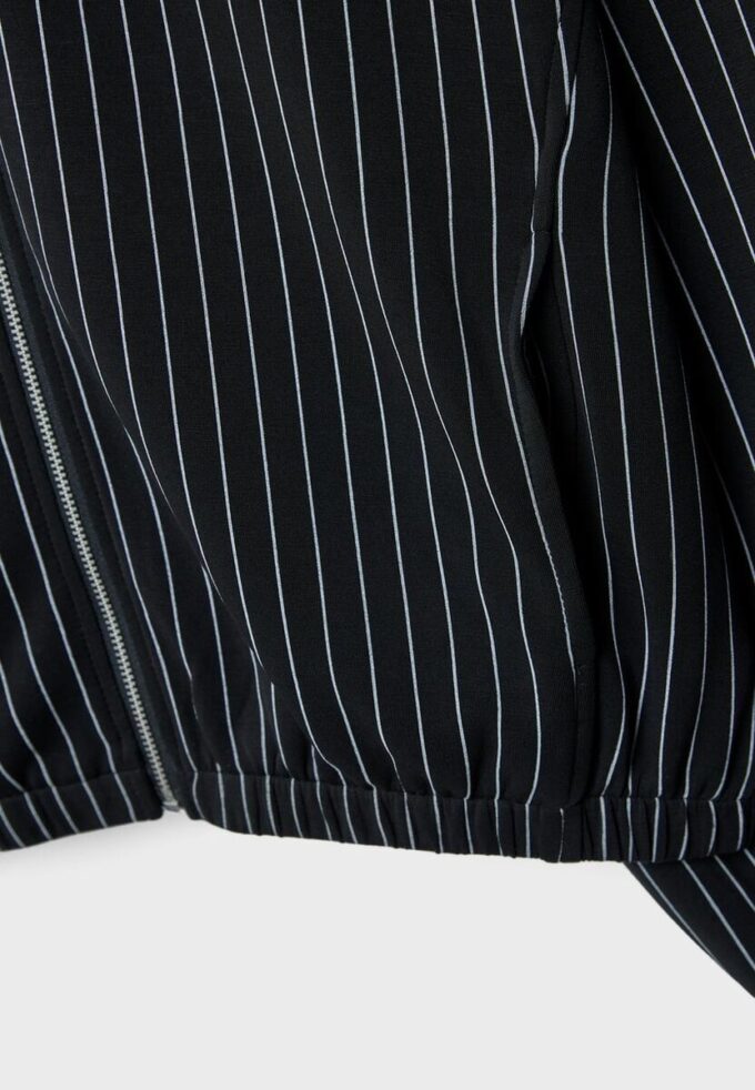 Camisola às riscas Toque suave Camisola às riscas Toque suave