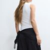 Camisola sem mangas básica