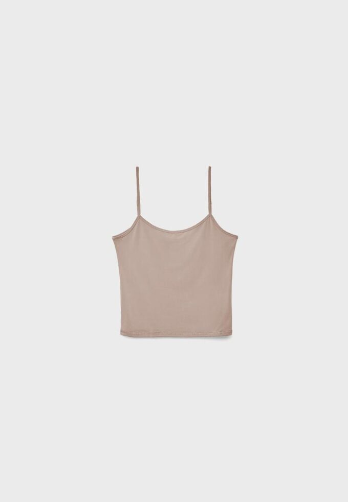 Camisola sem mangas básica Camisola sem mangas básica