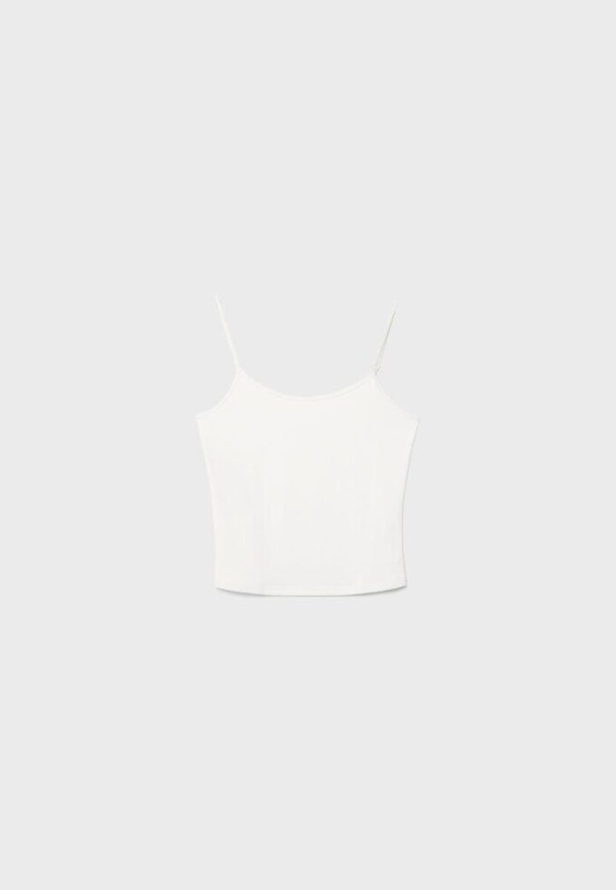 Camisola sem mangas básica Camisola sem mangas básica