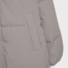Casaco acolchoado oversize com capuz