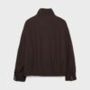 Casaco bomber oversize de toque suave Casaco bomber oversize de toque suave