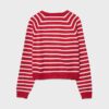 Casaco de malha com botões e mangas raglan Casaco de malha com botões e mangas raglan