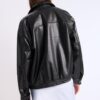 Casaco Oversize com Efeito de Pele