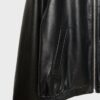 Casaco Oversize com Efeito de Pele