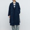 Casaco Trench de Toque Suave Casaco Trench de Toque Suave
