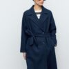 Casaco Trench de Toque Suave Casaco Trench de Toque Suave