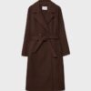 Casaco Trench de Toque Suave Casaco Trench de Toque Suave