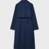 Casaco Trench de Toque Suave Casaco Trench de Toque Suave