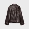 Casaco Trench Oversize 100% Pele