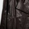 Casaco Trench Oversize 100% Pele