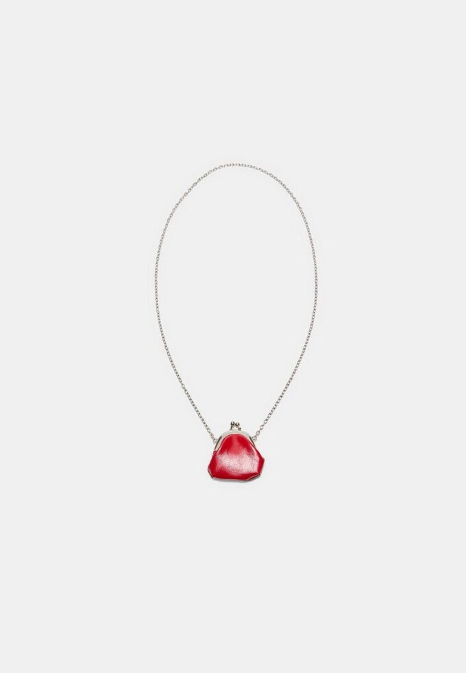Colar com mini bolsa Colar com mini bolsa