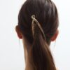 Conjunto de 2 ganchos de cabelo em metal