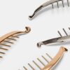 Conjunto de 2 ganchos de cabelo em metal